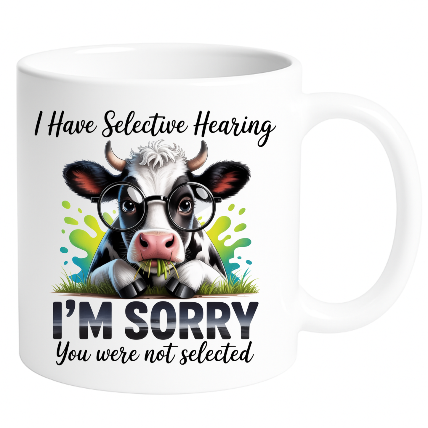 Keramična skodelica – Imam selektiven sluh