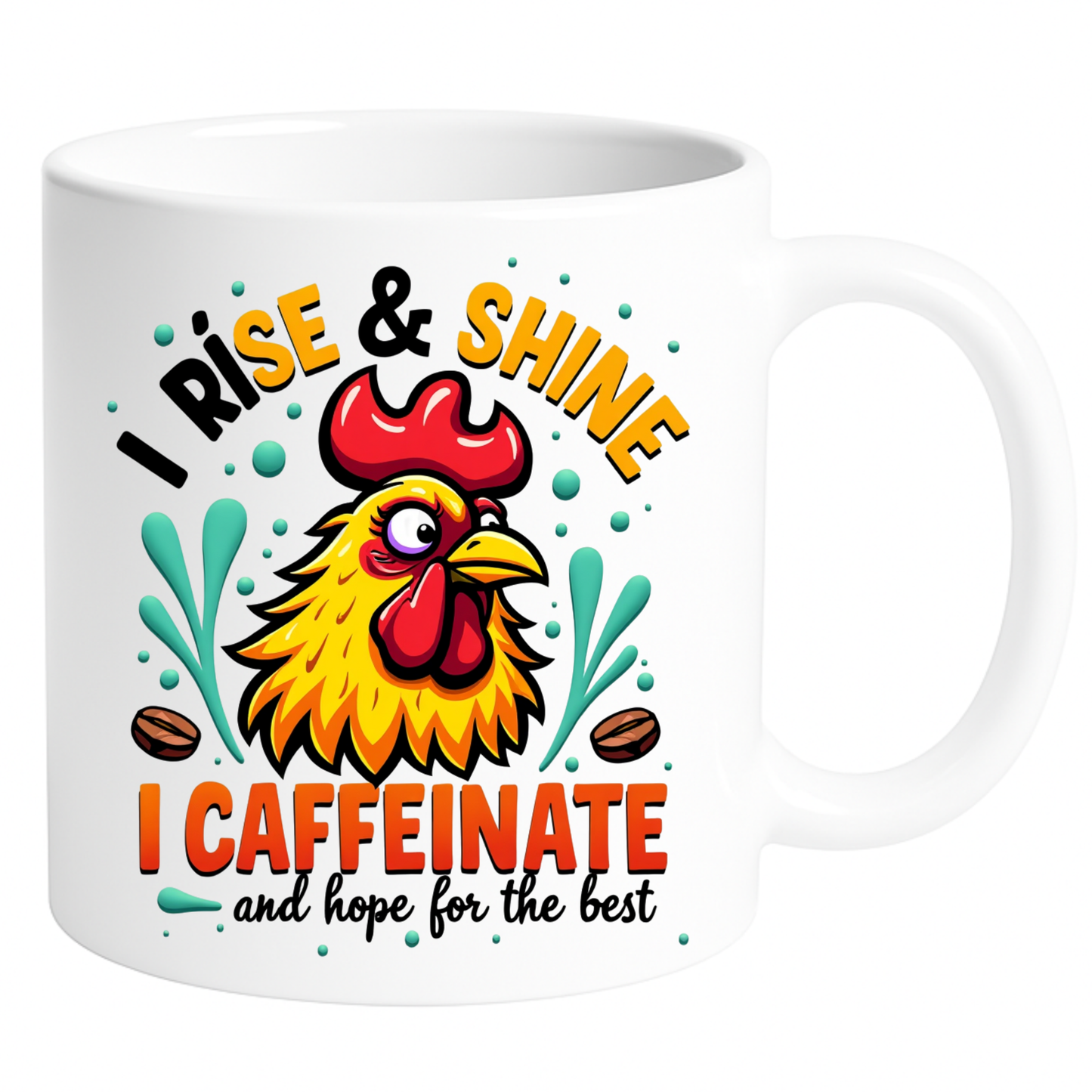 Keramična skodelica – Vstani in