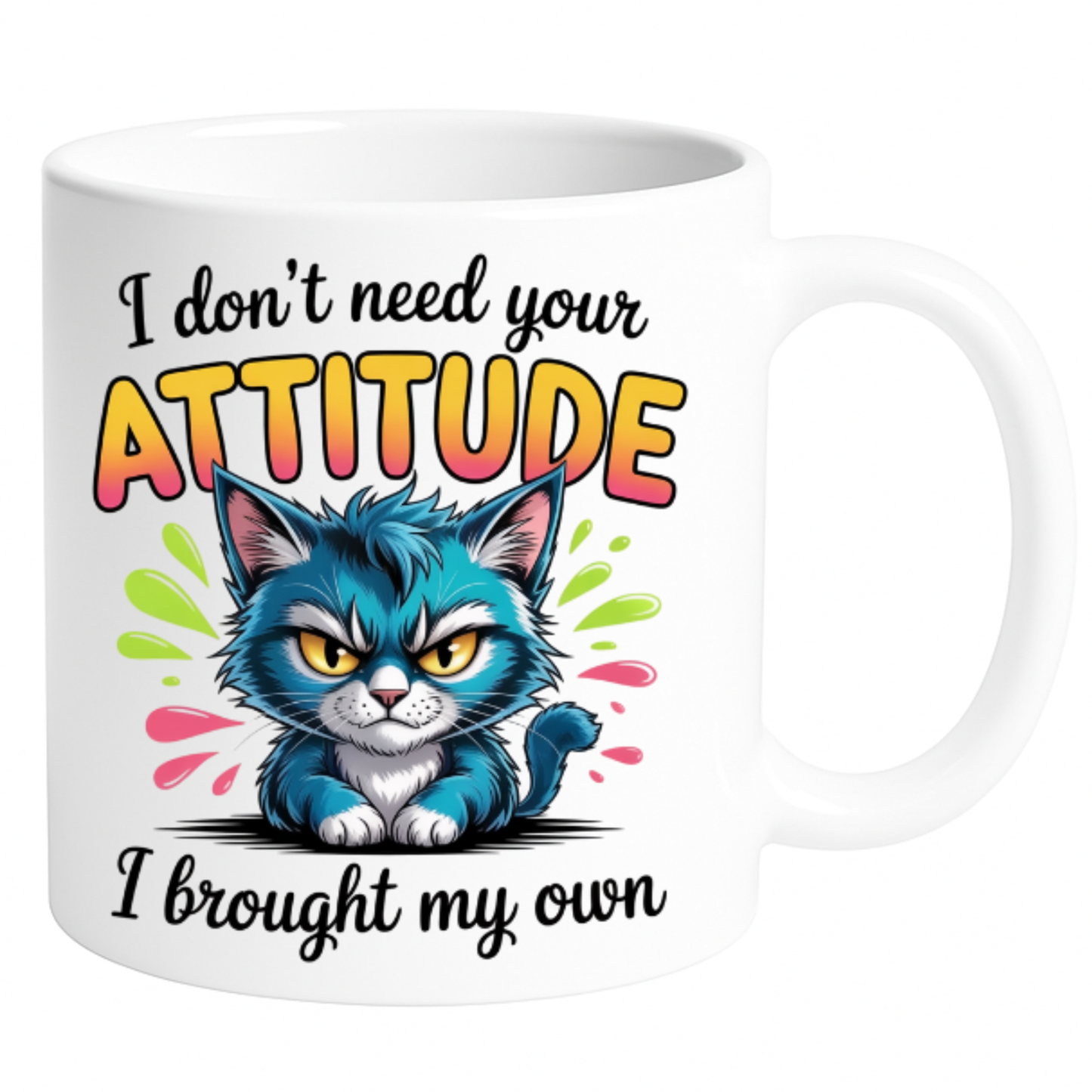 Keramična skodelica – Ne potrebujem