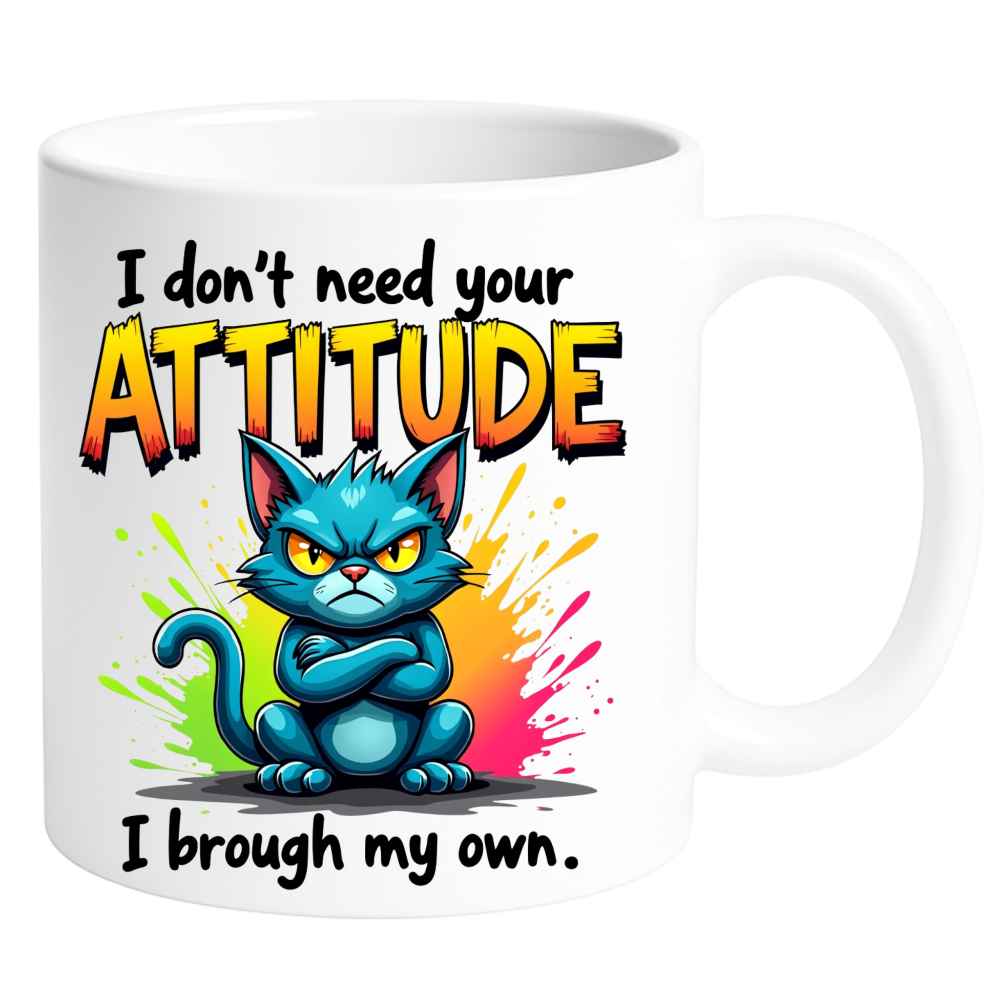 Keramična skodelica – Ne potrebujem