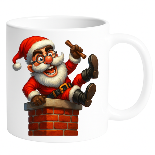 Keramična skodelica – Božiček našel pismo